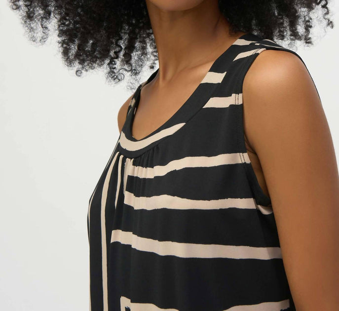 Joseph Ribkoff Sleeveless Top Black US 2 4