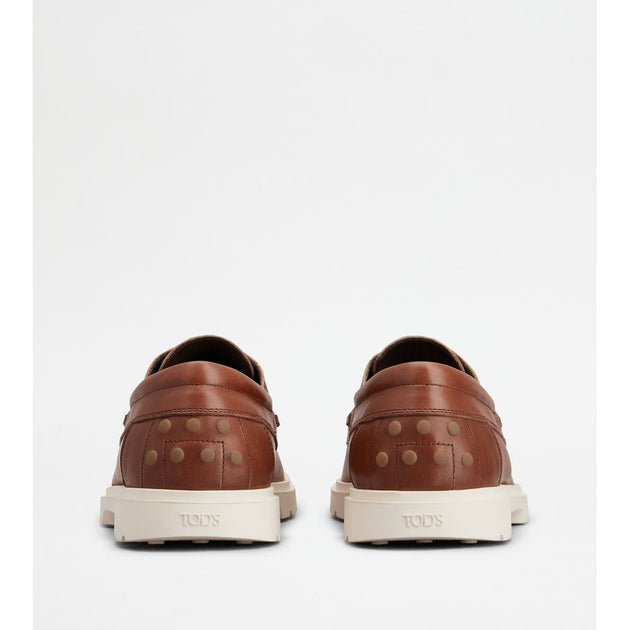 TOD's Boat Shoes Brown UK 8 4