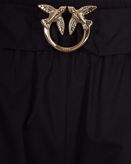 Pinko Bermuda Shorts Black EU 40 4