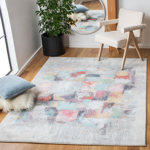 Safavieh Phoenix PHX276 Area Rug Ivory/Grey 2