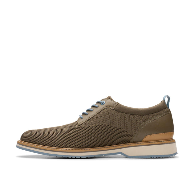 Clarks Monahan Knit Oxford Beige US 8.5 3