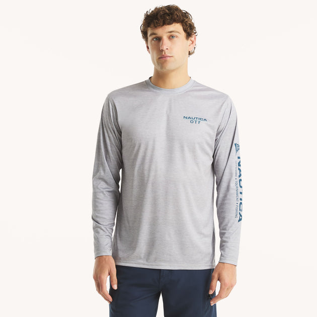 Nautica OTF Long-Sleeve Shirt Grey Large 3