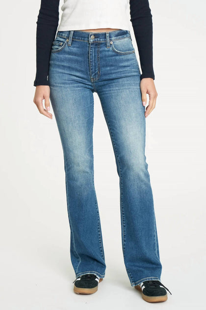 DAZE Covergirl Mid Rise Bootcut Jeans Blue 24 2