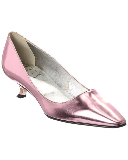 Roger Vivier Leather Pump Pink EU 38 3