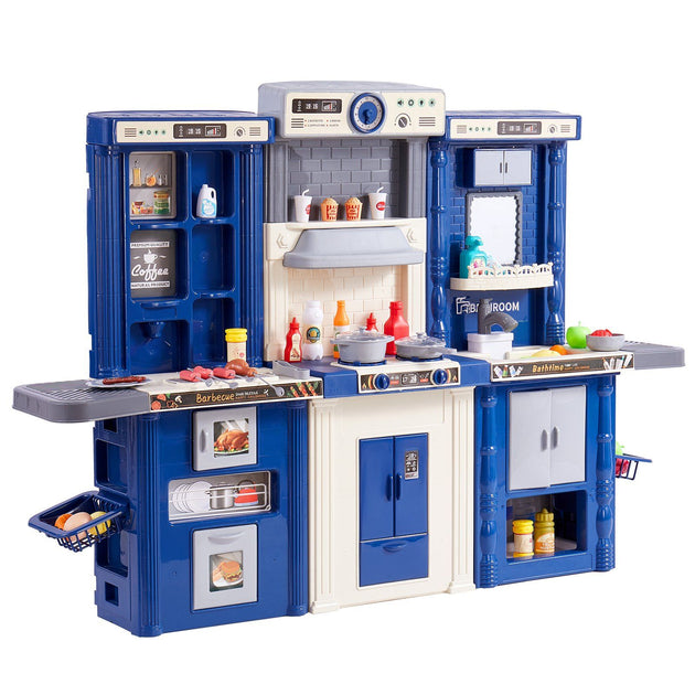 Vevor Jeu de Cuisine 74 Pièces Bleu 3