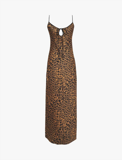 Rumored Daytona Maxi Dress In Leopard