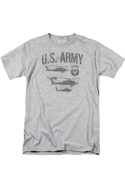 Gildan US Army Airborne T-Shirt Grey Large 2