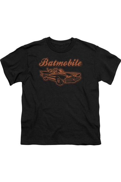 Gildan Batman Batmobile T-Shirt Black Medium 2