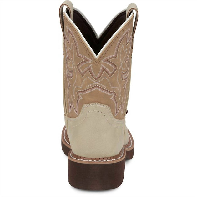 Justin Boots Kay Western Boot Beige US 6 4