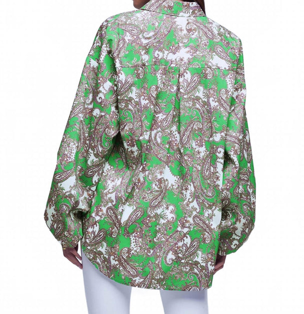L'Agence Mickey Tunique Blouse Vert XXLarge 3