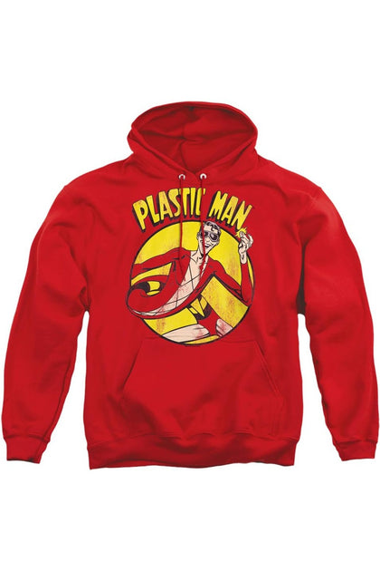 Gildan DC Comics Plastic Man Hoodie Red XXL 2