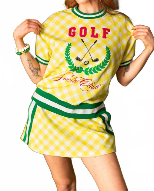 Brianna Cannon Golf Social Club Tee Multi Medium 2