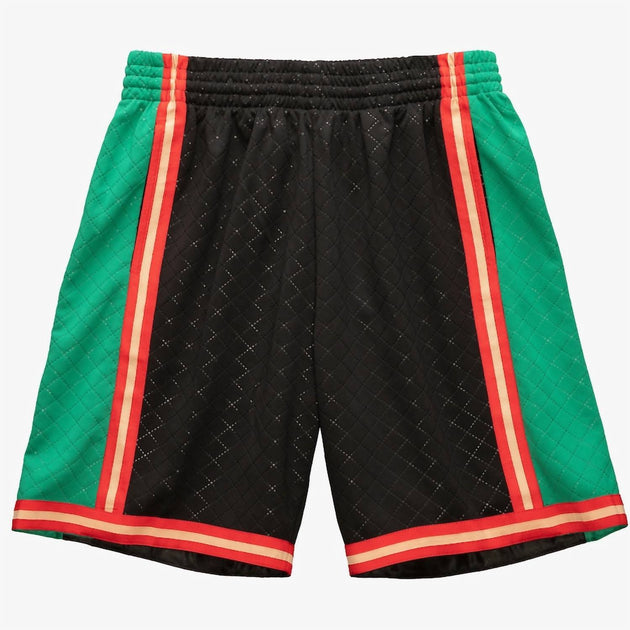 Mitchell & Ness Neapolitan Swingman La Lakers Shorts Black Medium 2