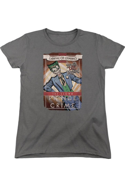Gildan Batman Clown Prince T-Shirt Grey Large 2