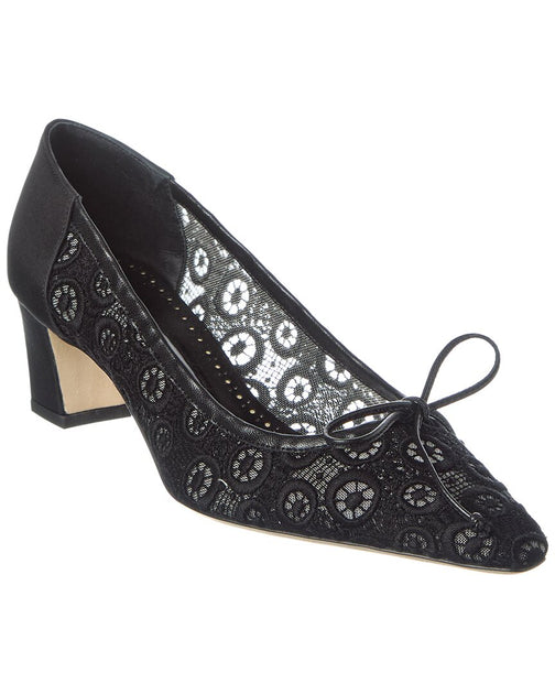 Manolo Blahnik Martebal 50 Pump Black EU 36 2