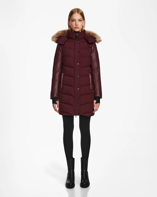 Rudsak Elsa Puffer Coat Red Small 2