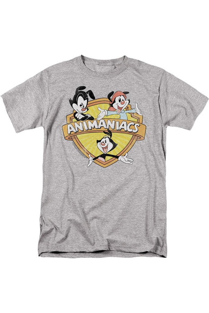 Gildan Animaniacs Short Sleeve T-Shirt Grey Large 2
