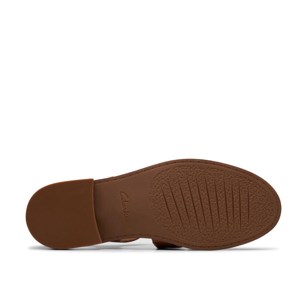 Clarks Hana Sun Flat Brown US 6 4