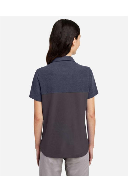 CORE365 Women's Fusion ChromaSoft Colorblock Polo Multi XXXLarge 4