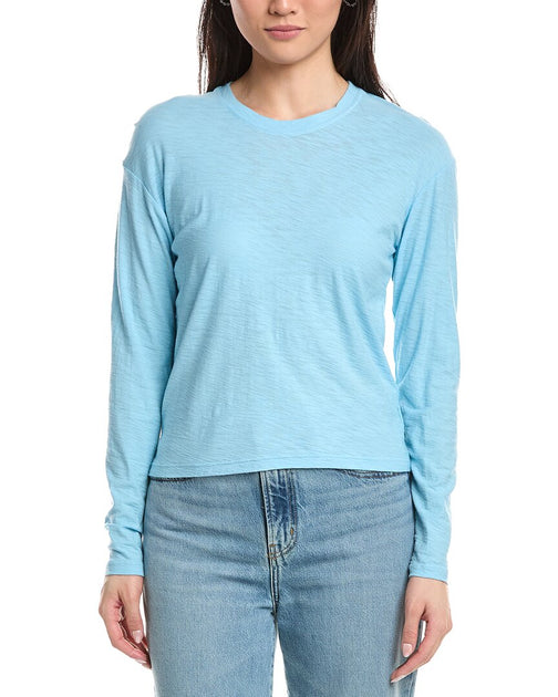 James Perse Boxy T-Shirt Blau US 2 2