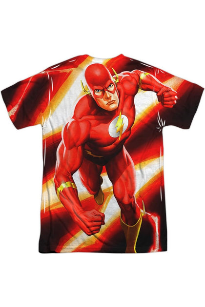Gildan Justice League Speed Bolt Kurzarm Crew Shirt Multi XL 3