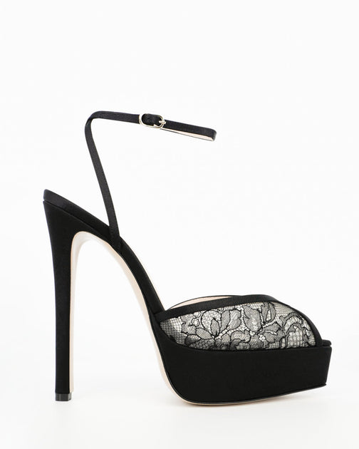 Andrea Wazen Katy Platform Pump Black EU 37.5 2