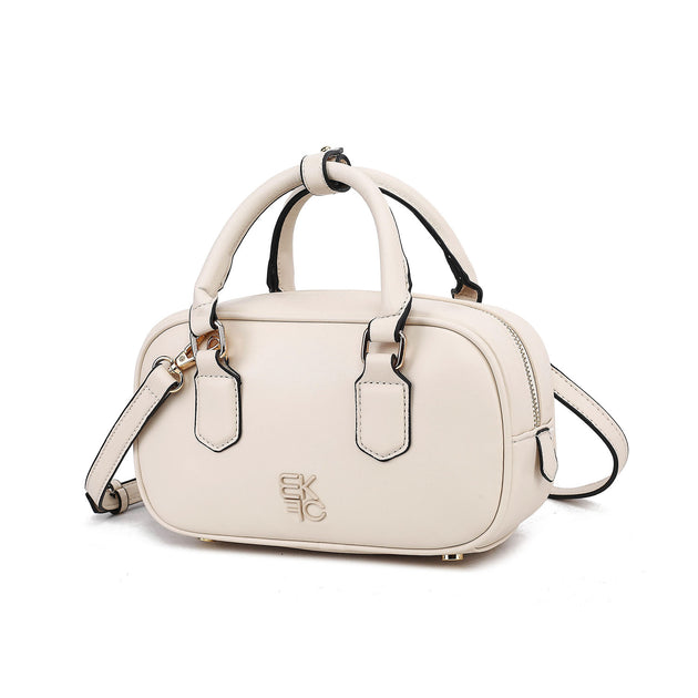MKF Collection Vesper Satchel Bag Grey Medium 2