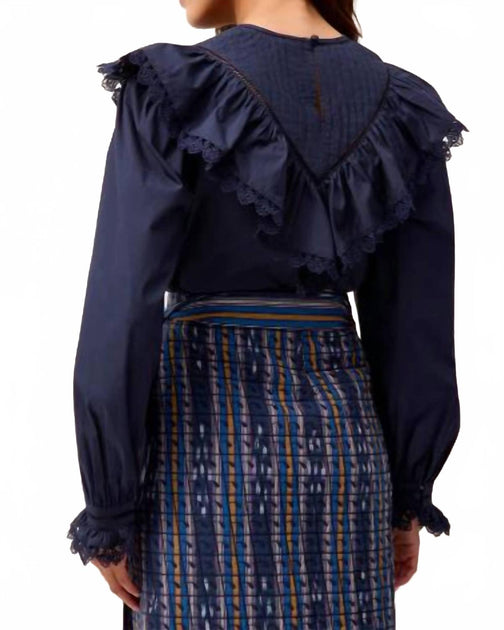 Marie Oliver Carissa Top Blue XSmall 3