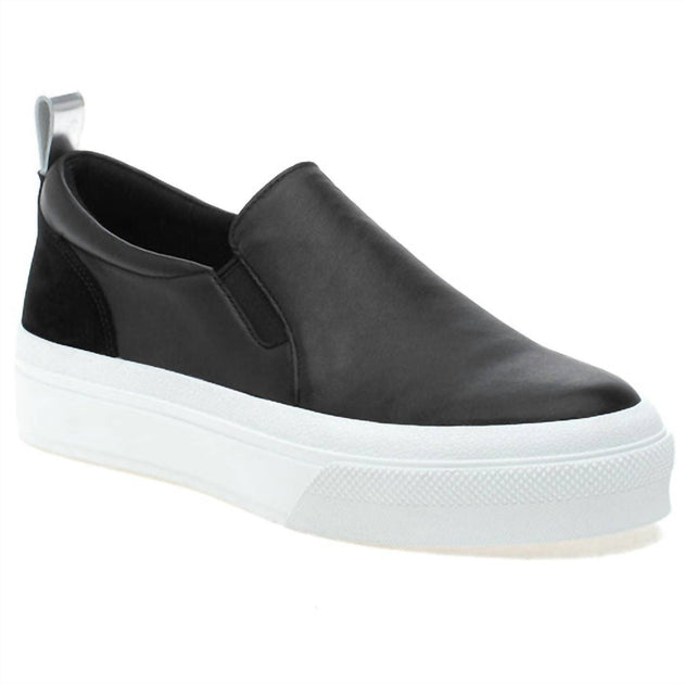 J Slides Gia Slip-On Sneaker Black US 6 2