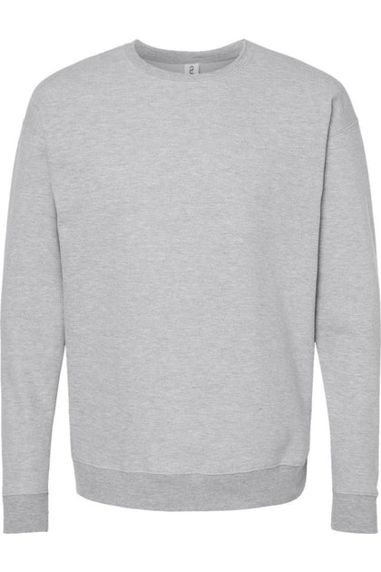 Tultex Unisex Crewneck Sweatshirt Grey 4XLarge 2