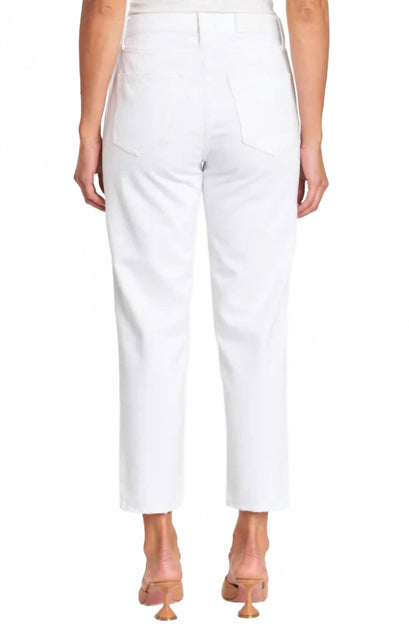 PISTOLA Presley Cropped Pants White 25 3