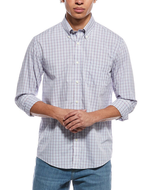 Brooks Brothers Regular Fit Woven Shirt White Large 2