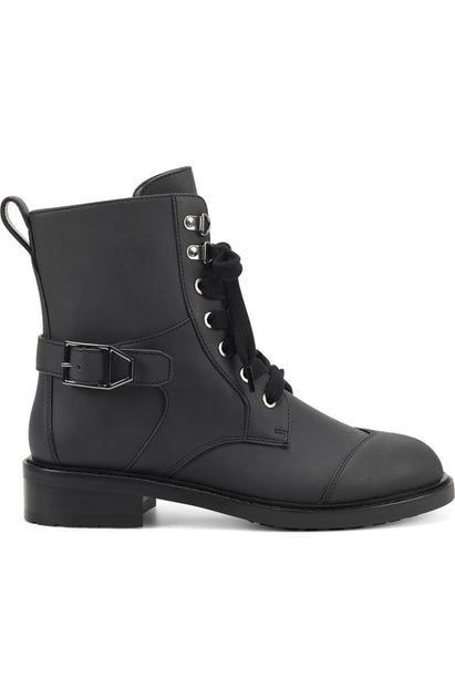 Aerosoles Amie Boot Black Leather US 7.5 3
