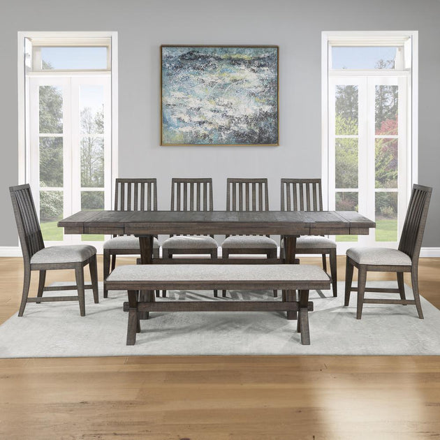 Steve Silver Riverdale Bench Black 4