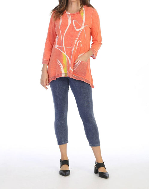 Jess & Jane Willow Top Pink 3X 3