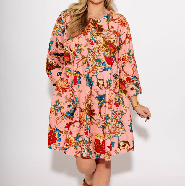 Ivy Jane Tuck And Swing Dress Multi Small 2