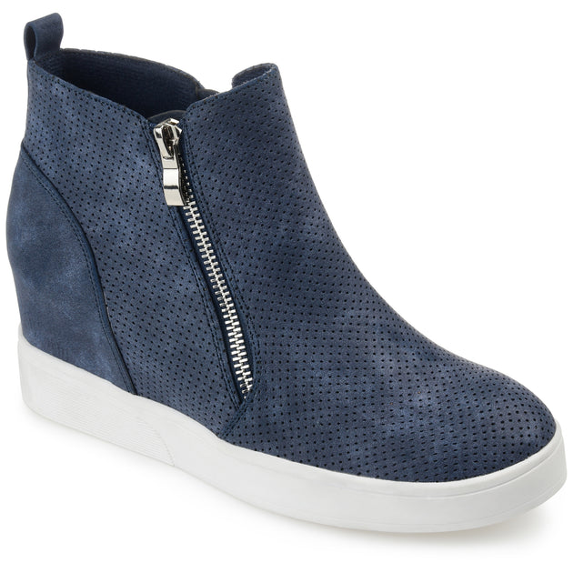 Journee Collection Pennelope Sneaker Wedge Multi US 9.5 2
