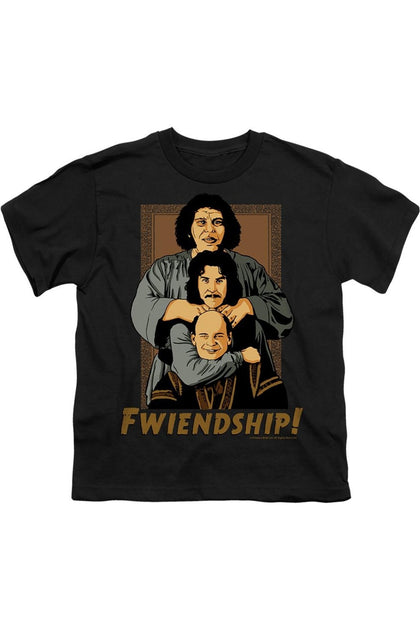 Gildan Princess Bride Fwiendship T-Shirt Black XLarge 2