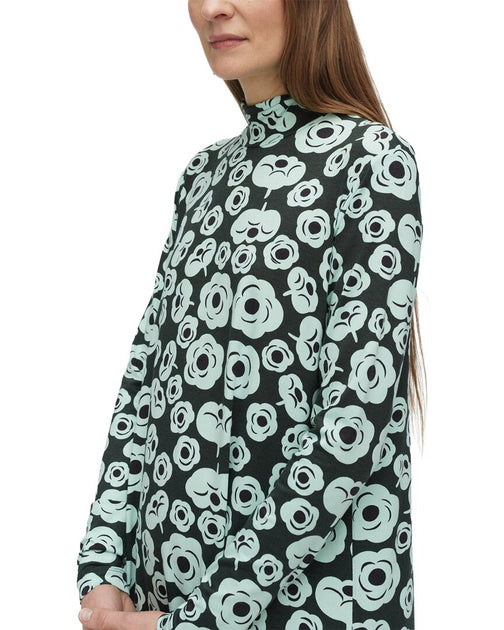 Marimekko Cavea Tumma Jersey Dress Blue Large 4