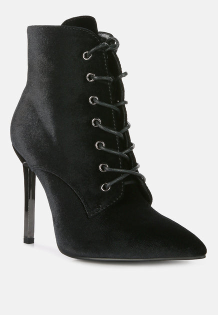 London Rag Bornsta Velvet Boots White US 10 2