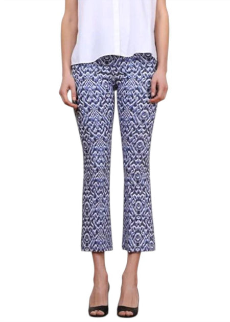 Avenue Montaigne Leo Flare Cut Pants Multi US 0 4