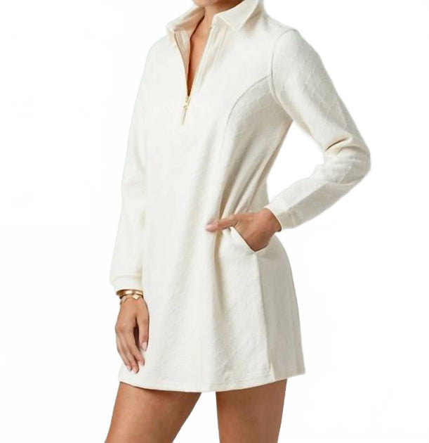 sundays Elliot Mini Dress Beige Medium 3