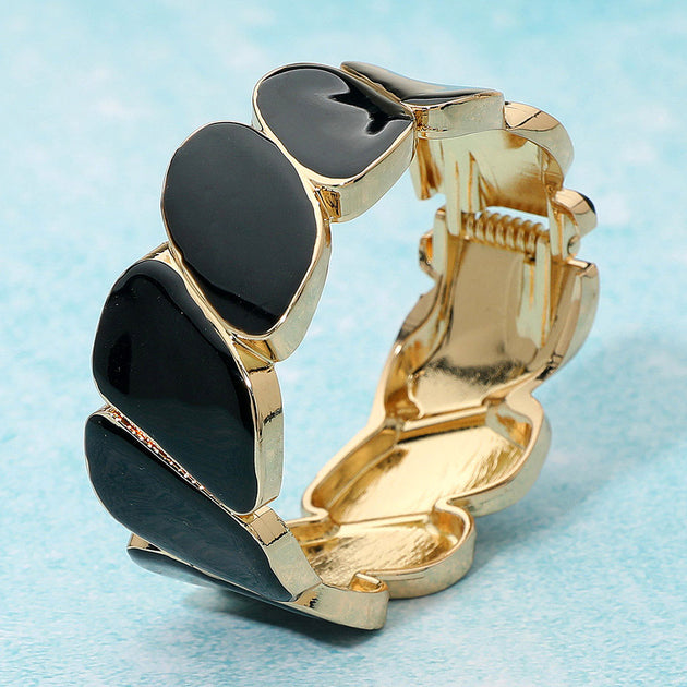 FASHNZFAB Marquise Link Bangle Bracelet Blue One Size 4