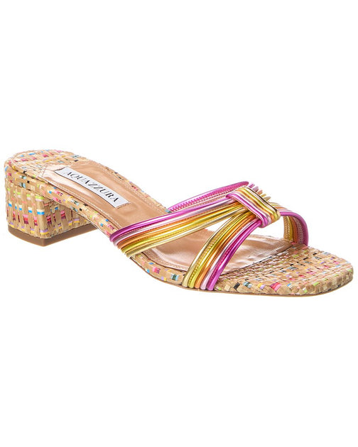 Aquazzura Film 35 Sandal Multi EU 37 2