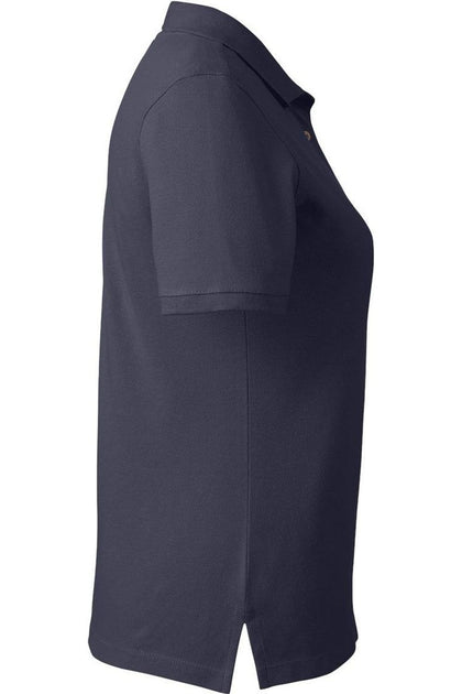 Harriton Women's Cotton Polo Blue XSmall 4