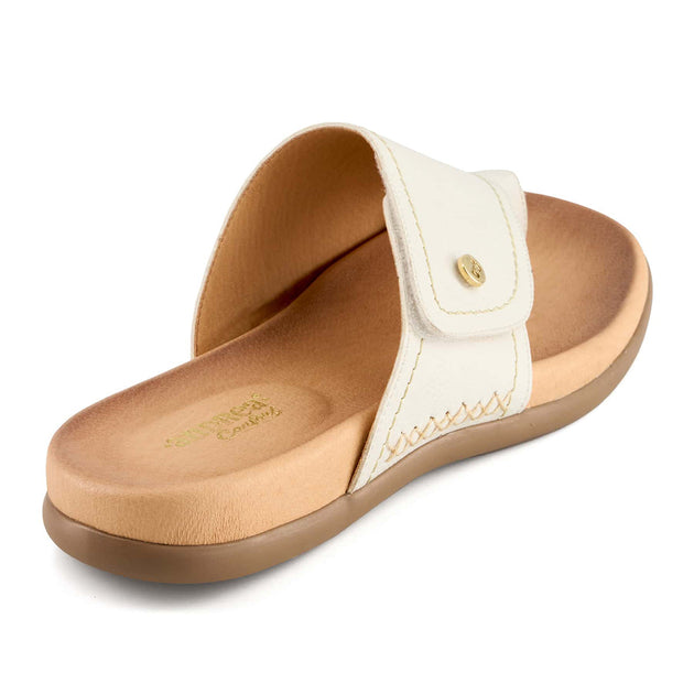 Andrea Comfort Slip-on Sandals White US 6 4
