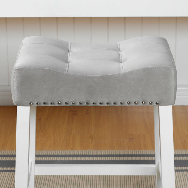 Streamdale Morovo Counter Stool White 3