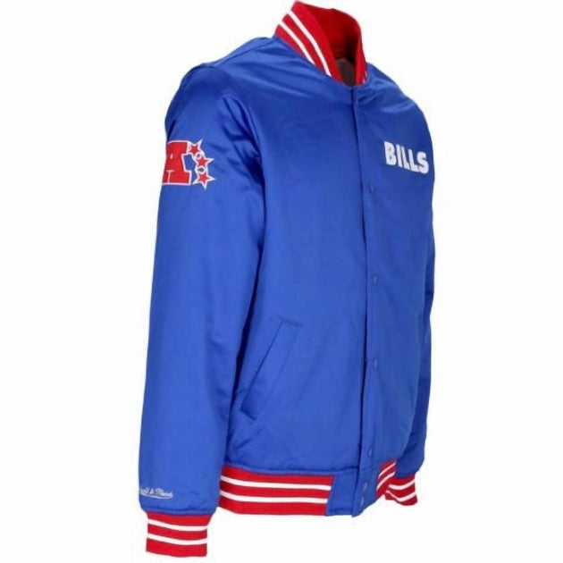 Mitchell & Ness NFL Buffalo Bills Heavyweight Jacket Blue 2X 4