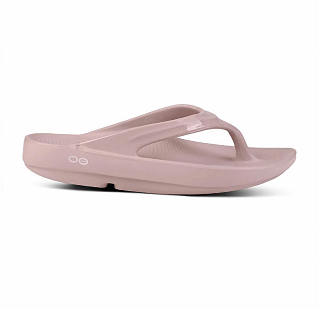 OOFOS Thong Sandals Pink US 6 3