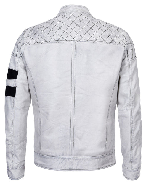 Infinity Cardiff Mens Racing Jacket White 5XLarge 4